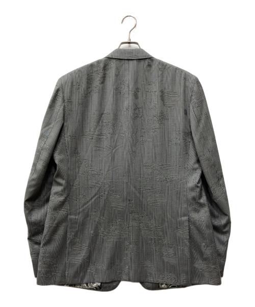 ETRO（エトロ）ETRO (エトロ) 総柄2Bジャケット グレー サイズ:下記参照の古着・服飾アイテム