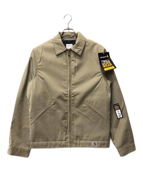 CarHartt（カーハート）CarHartt (カーハート) TWILL WORK JACKET ベージュ サイズ:S 未使用品の古着・服飾アイテム