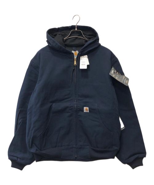 CarHartt（カーハート）CarHartt (カーハート) Duck Active Jacket ネイビー サイズ:Lの古着・服飾アイテム