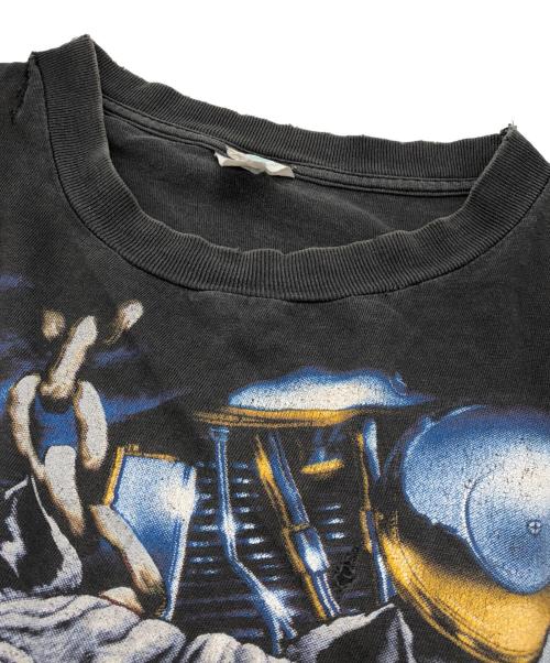 TOURCHAMP（ツアーチャンプ）TOURCHAMP (ツアーチャンプ) ドッグサンダープリントTシャツ ブラック サイズ:XXLの古着・服飾アイテム