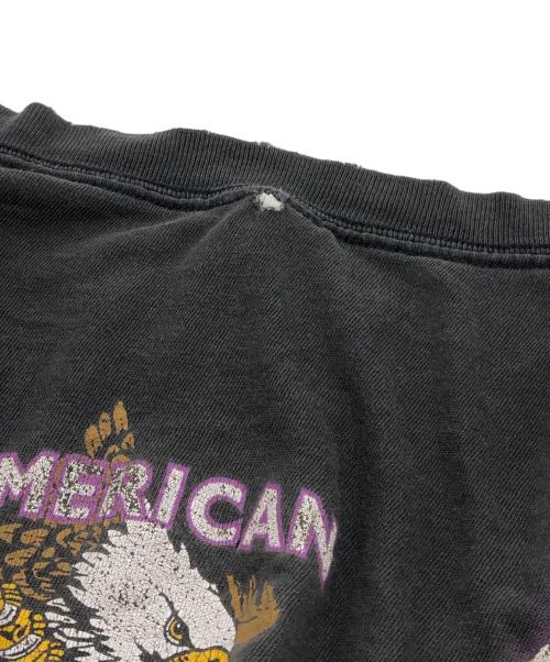 TOURCHAMP（ツアーチャンプ）TOURCHAMP (ツアーチャンプ) ドッグサンダープリントTシャツ ブラック サイズ:XXLの古着・服飾アイテム