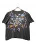 TOURCHAMP（ツアーチャンプ）の古着「ドッグサンダープリントTシャツ」｜ブラック