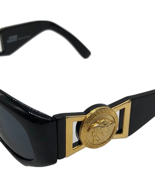 GIANNI VERSACE（ジャンニ・ヴェルサーチ）GIANNI VERSACE (ジャンニ・ヴェルサーチ) サングラス ブラックの古着・服飾アイテム