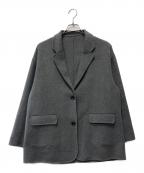 Spick and Spanスピックアンドスパン）の古着「ウールミックスリバージャケット」｜グレー