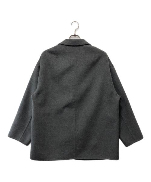 Spick and Span（スピック＆スパン）Spick and Span (スピックアンドスパン) ウールミックスリバージャケット グレー サイズ:38の古着・服飾アイテム