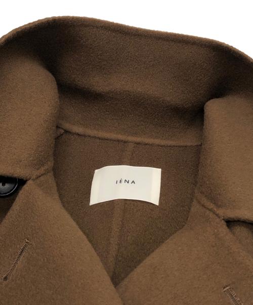 IENA（イエナ）IENA (イエナ) スーパー160ダブルフェイス ショートコート ブラウン サイズ:38の古着・服飾アイテム
