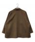 IENA (イエナ) スーパー160ダブルフェイス ショートコート ブラウン サイズ:38：27000円