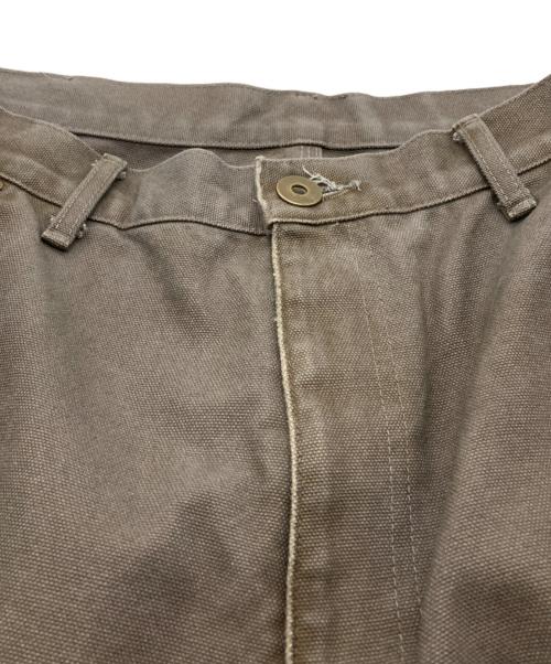 KAMIYA（カミヤ）KAMIYA (カミヤ) Boro Painter Pants グレー サイズ:Mの古着・服飾アイテム