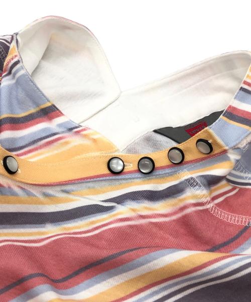 LEVI'S（リーバイス）LEVI'S (リーバイス) KIKO KOSTADINOV (キコ・コスタディノフ) ジャージ カットソー レッド サイズ:Mの古着・服飾アイテム