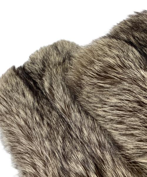 SAGA FOX（サガフォックス）SAGA FOX (サガフォックス) ファージャケット ブラウン サイズ:11の古着・服飾アイテム