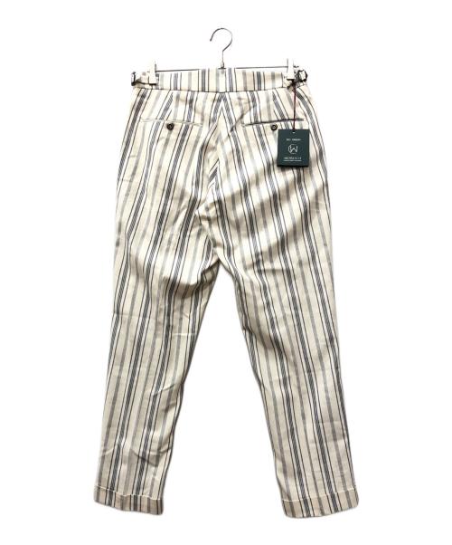 BERWICH（ベルウィッチ）BERWICH (バーウィック) コットン ストライプパンツ ベージュ サイズ:46の古着・服飾アイテム