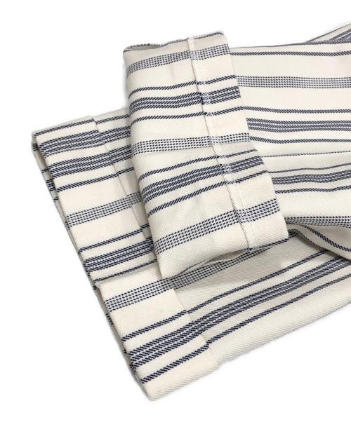 BERWICH（ベルウィッチ）BERWICH (バーウィック) コットン ストライプパンツ ベージュ サイズ:46の古着・服飾アイテム