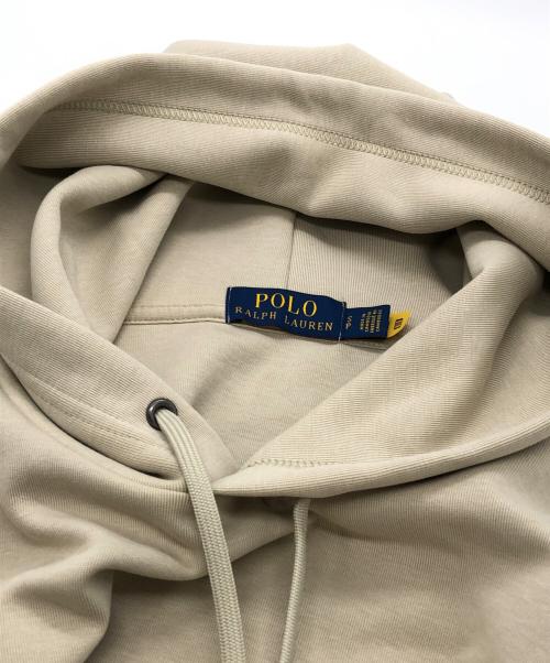 POLO RALPH LAUREN（ポロ・ラルフローレン）POLO RALPH LAUREN (ポロ・ラルフローレン) プルオーバーパーカー ベージュ サイズ:Sの古着・服飾アイテム