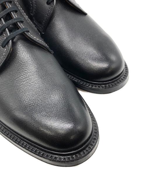 REGAL（リーガル）REGAL (リーガル) グレインレザープレーントゥシューズ ブラック サイズ:24 1/2EEの古着・服飾アイテム