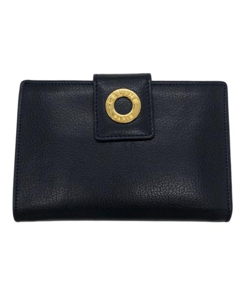 CELINE（セリーヌ）CELINE (セリーヌ) サークルロゴウォレット ネイビーの古着・服飾アイテム