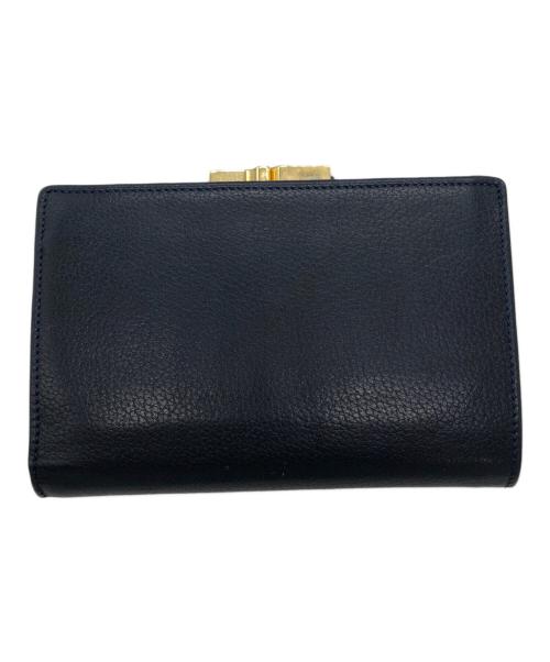 CELINE（セリーヌ）CELINE (セリーヌ) サークルロゴウォレット ネイビーの古着・服飾アイテム
