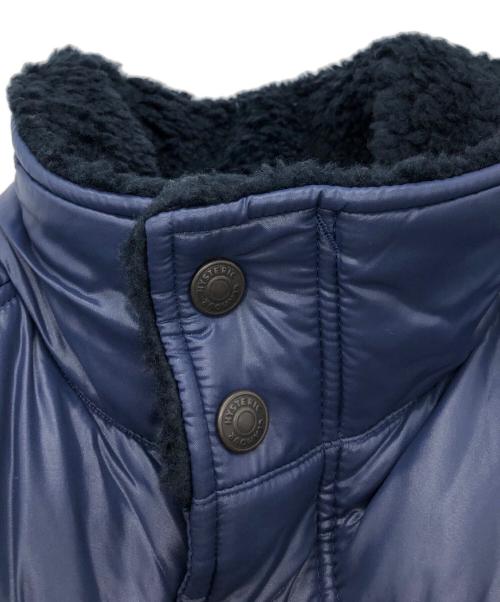 Hysteric Glamour（ヒステリックグラマー）Hysteric Glamour (ヒステリックグラマー) 中綿ジャケット ブルー サイズ:Sの古着・服飾アイテム