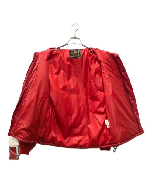 Hysteric Glamour（ヒステリックグラマー）Hysteric Glamour (ヒステリックグラマー) 中綿ジャケット レッド サイズ:Sの古着・服飾アイテム