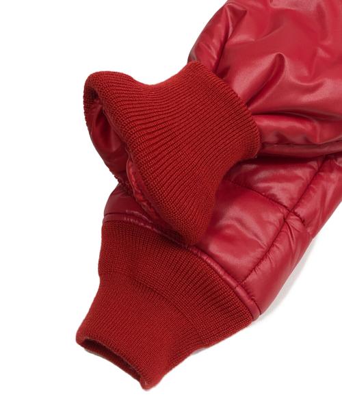 Hysteric Glamour（ヒステリックグラマー）Hysteric Glamour (ヒステリックグラマー) 中綿ジャケット レッド サイズ:Sの古着・服飾アイテム