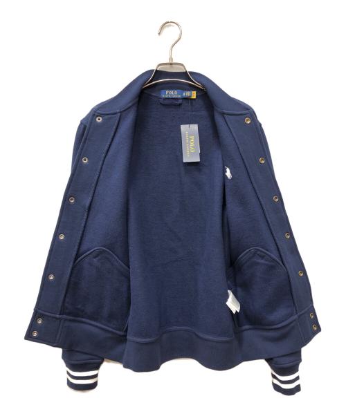 POLO RALPH LAUREN（ポロ・ラルフローレン）POLO RALPH LAUREN (ポロ・ラルフローレン) スタジャン ネイビー サイズ:XS 未使用品の古着・服飾アイテム