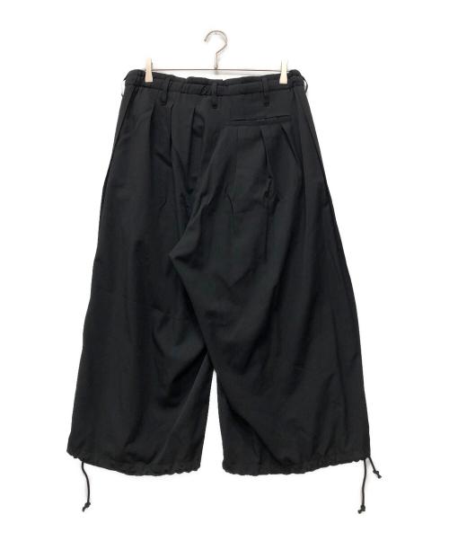 GROUND Y（グラウンドワイ）GROUND Y (グラウンドワイ) WOOL BALLOON PANTS ブラック サイズ:3の古着・服飾アイテム