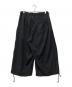 GROUND Y (グラウンドワイ) WOOL BALLOON PANTS ブラック サイズ:3：24000円