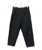COMME des GARCONS HOMME PLUSコムデギャルソンオムプリュス）の古着「タックパンツ」｜ブラック
