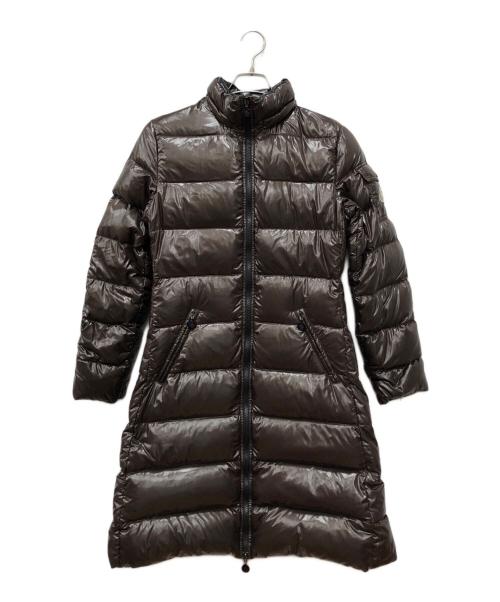 MONCLER（モンクレール）MONCLER (モンクレール) MOKAダウンコート ブラウン サイズ:Sの古着・服飾アイテム