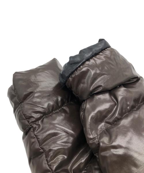 MONCLER（モンクレール）MONCLER (モンクレール) MOKAダウンコート ブラウン サイズ:Sの古着・服飾アイテム