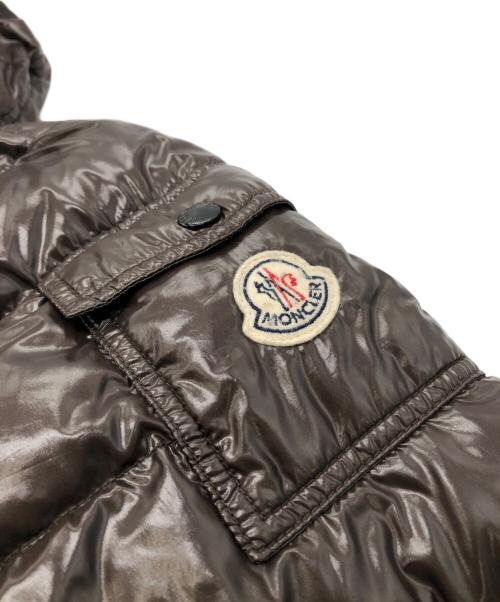 MONCLER（モンクレール）MONCLER (モンクレール) MOKAダウンコート ブラウン サイズ:Sの古着・服飾アイテム