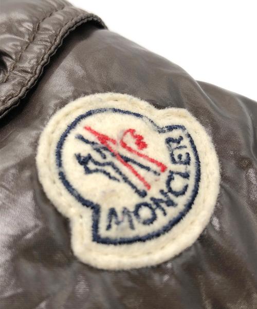 MONCLER（モンクレール）MONCLER (モンクレール) MOKAダウンコート ブラウン サイズ:Sの古着・服飾アイテム