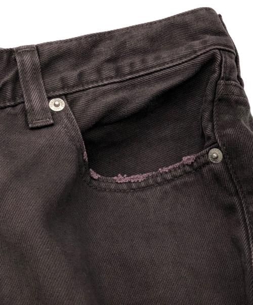 ATELLIER WELLS BY JOHNBULL（アトリエ ウェルズ バイ ジョンブル）ATELLIER WELLS BY JOHNBULL (アトリエ ウェルズ バイ ジョンブル) カツラギオーバーダイワイドパンツ ブラウン サイズ:30 未使用品の古着・服飾アイテム