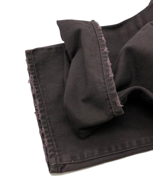 ATELLIER WELLS BY JOHNBULL（アトリエ ウェルズ バイ ジョンブル）ATELLIER WELLS BY JOHNBULL (アトリエ ウェルズ バイ ジョンブル) カツラギオーバーダイワイドパンツ ブラウン サイズ:30 未使用品の古着・服飾アイテム