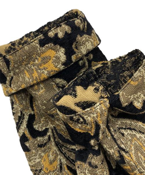 GRANDMA MAMA DAUGHTER（グランマママドーター）GRANDMA MAMA DAUGHTER (グランマママドーター) ジャガードジャケット ブラウン サイズ:2の古着・服飾アイテム