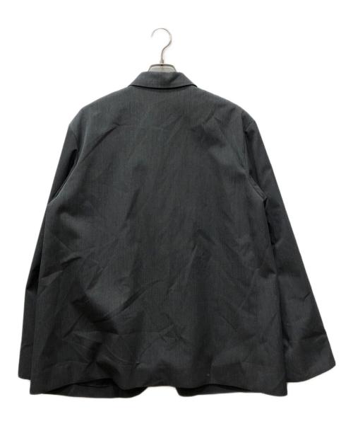 FUMITO GANRYU（フミトガンリュウ）FUMITO GANRYU (フミトガンリュウ) Flattened Jacket グレー サイズ:2の古着・服飾アイテム