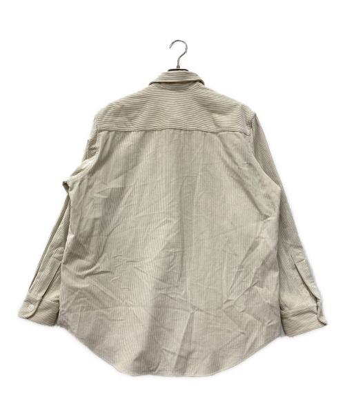 ami（アミ）ami (アミ) コーデュロイシャツ ホワイト サイズ:Sの古着・服飾アイテム