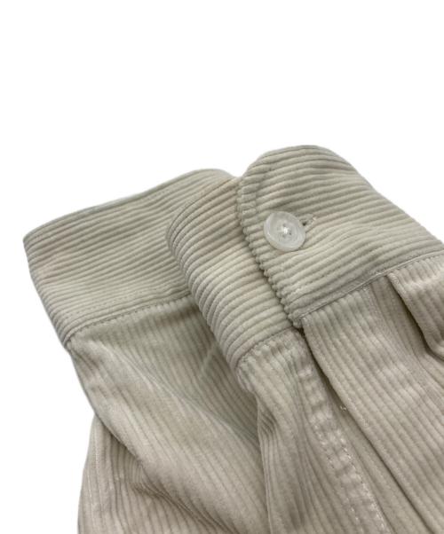 ami（アミ）ami (アミ) コーデュロイシャツ ホワイト サイズ:Sの古着・服飾アイテム