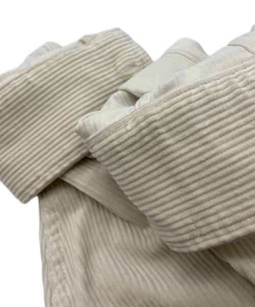 ami（アミ）ami (アミ) コーデュロイシャツ ホワイト サイズ:Sの古着・服飾アイテム