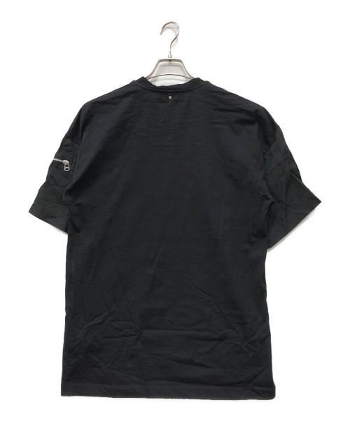 OAMC（オーエーエムシー）OAMC (オーエーエムシー) 切替スリーブTシャツ ブラック サイズ:Sの古着・服飾アイテム