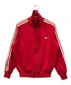 adidasアディダス）の古着「トラックジャケット」｜レッド