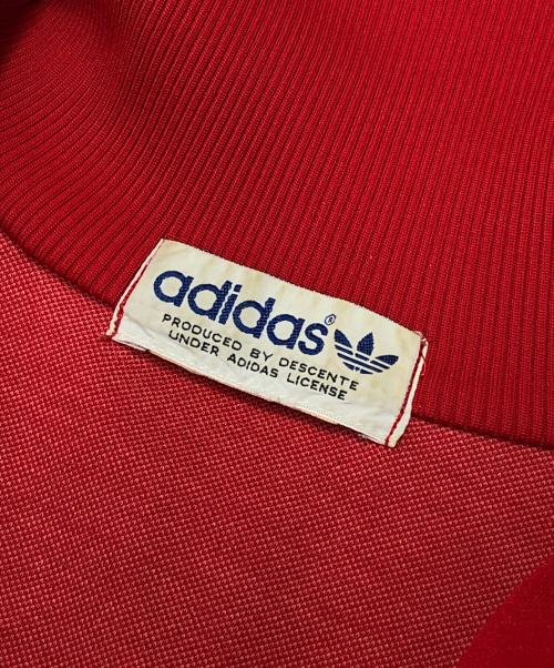 adidas（アディダス）adidas (アディダス) トラックジャケット レッド サイズ:下記参照の古着・服飾アイテム