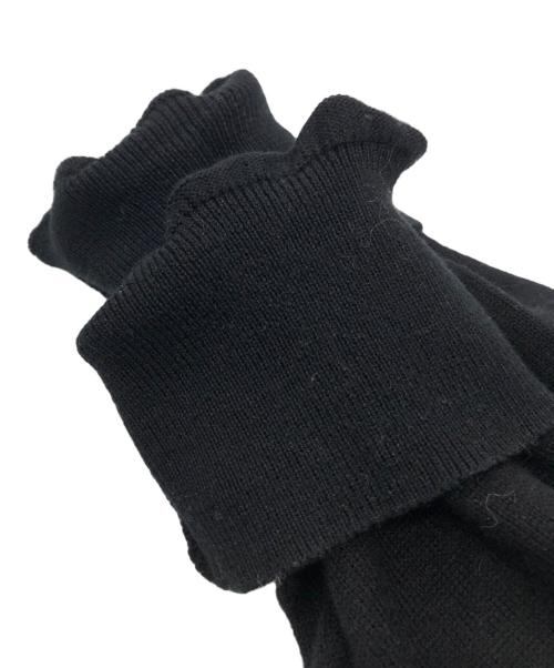 Maison Margiela（メゾンマルジェラ）Maison Margiela (メゾンマルジェラ) エルボーパッチカーディガン ブラック サイズ:XLの古着・服飾アイテム