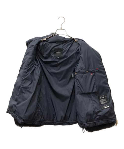 DUVETICA（デュベティカ）DUVETICA (デュベティカ) ショートダウンジャケット ネイビー サイズ:40の古着・服飾アイテム