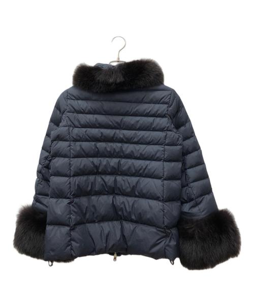 DUVETICA（デュベティカ）DUVETICA (デュベティカ) ショートダウンジャケット ネイビー サイズ:40の古着・服飾アイテム