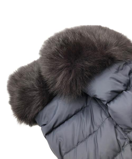 DUVETICA（デュベティカ）DUVETICA (デュベティカ) ショートダウンジャケット ネイビー サイズ:40の古着・服飾アイテム