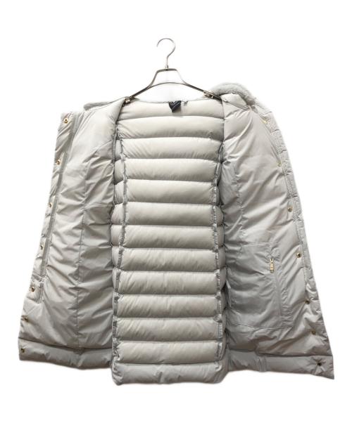 CAPE HORN（ケープホーン）CAPE HORN (ケープホーン) サンタクルス エコファー ダウンジャケット ホワイト サイズ:42の古着・服飾アイテム