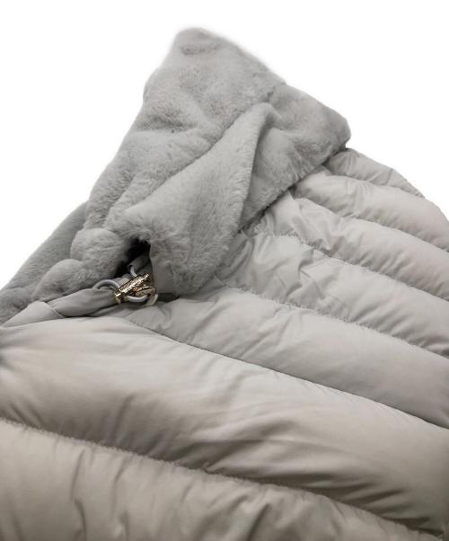 CAPE HORN（ケープホーン）CAPE HORN (ケープホーン) サンタクルス エコファー ダウンジャケット ホワイト サイズ:42の古着・服飾アイテム