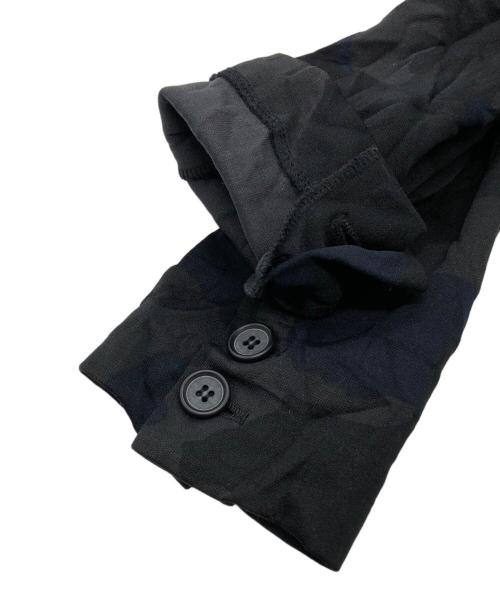 Y's（ワイズ）Y's (ワイズ) カモ柄ジャケット ブラック×ネイビー サイズ:2の古着・服飾アイテム