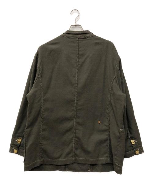 45R（フォーティファイブ・アール）45R (フォーティファイブ・アール) ウールサージの908ヨットマンジャケット オリーブ サイズ:4の古着・服飾アイテム