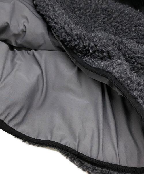 THE NORTHFACE PURPLELABEL（ザ・ノースフェイス パープルレーベル）THE NORTHFACE PURPLELABEL (ザ・ノースフェイス パープルレーベル) Wool Boa WINDSTOPPER Field Cardigan グレー サイズ:Mの古着・服飾アイテム